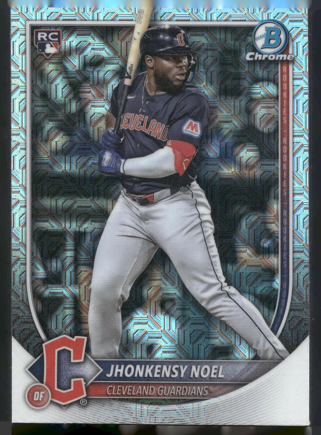 2025 Bowman #81 Jhonkensy Noel Chrome Mojo Refractor