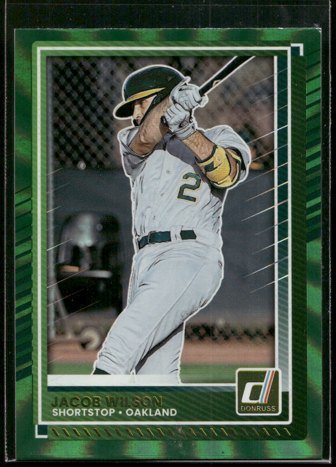 2025 Donruss #76 Jacob Wilson Green Laser