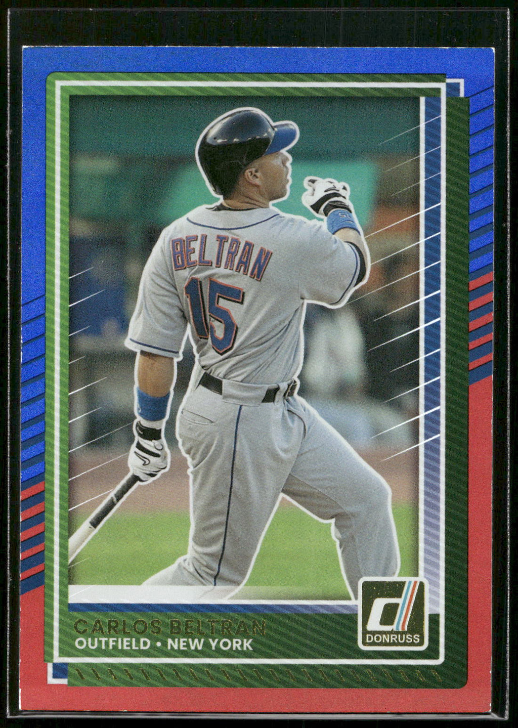 2025 Donruss #4 Carlos Beltran Red and Blue