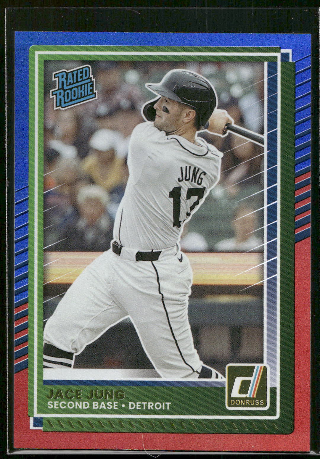 2025 Donruss #52 Jace Jung Red and Blue