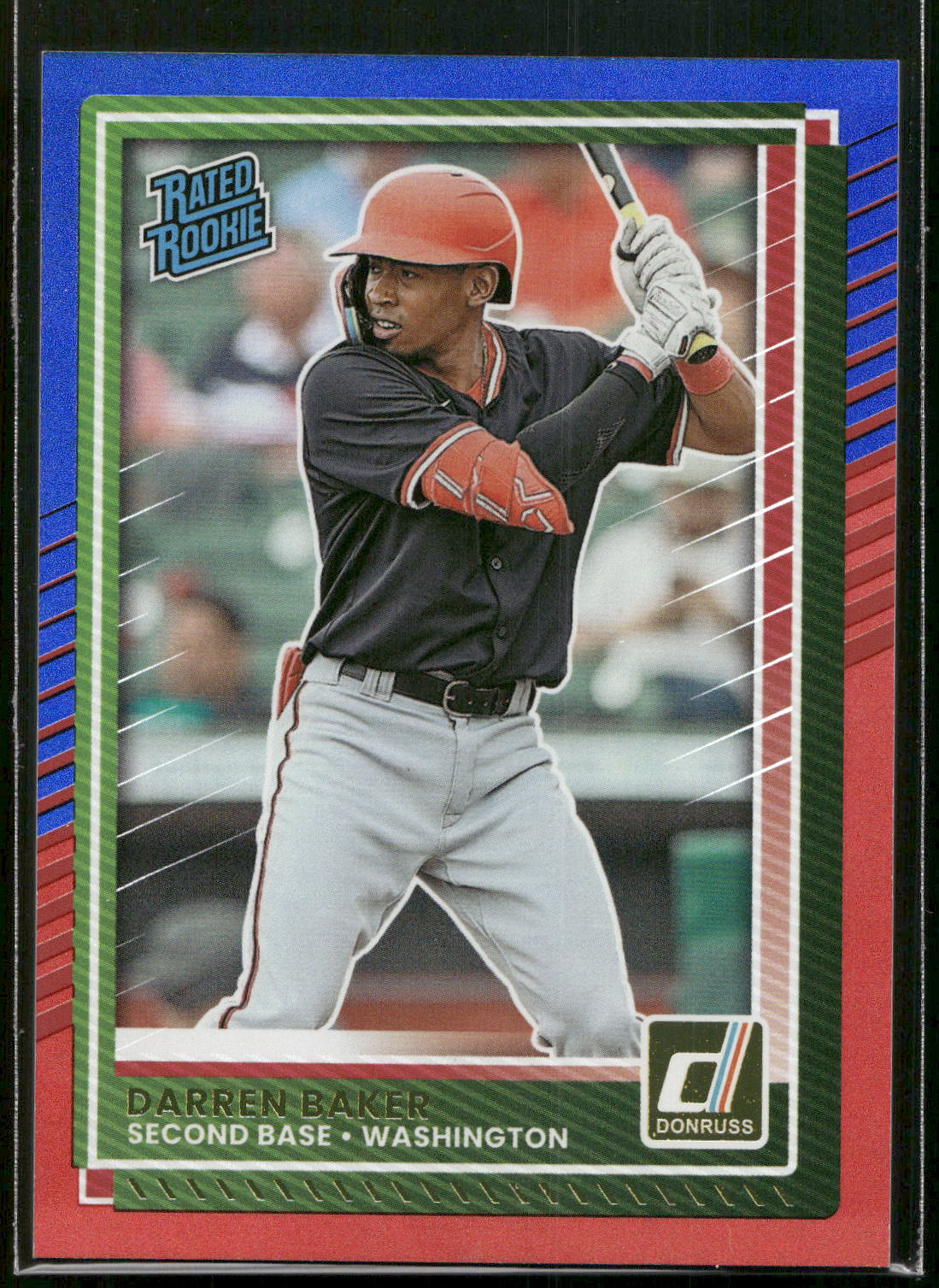 2025 Donruss #43 Darren Baker Red and Blue