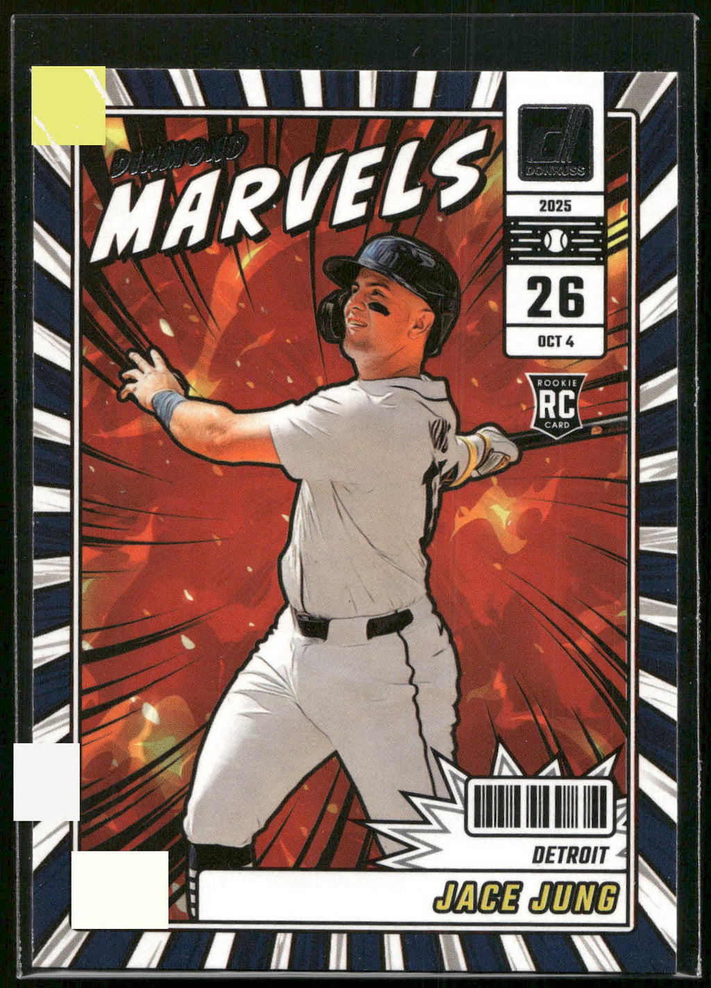 2025 Donruss #13 Jace Jung Diamond Marvels