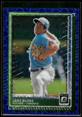2025 Donruss #96 Jake Bloss Optic Blue Velocity