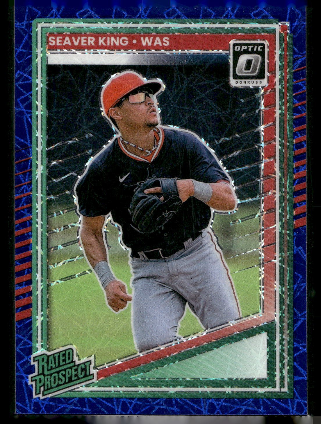 2025 Donruss #174 Seaver King Optic Blue Velocity