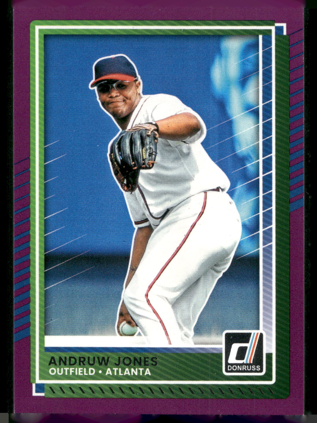 2025 Donruss #13 Andruw Jones Purple