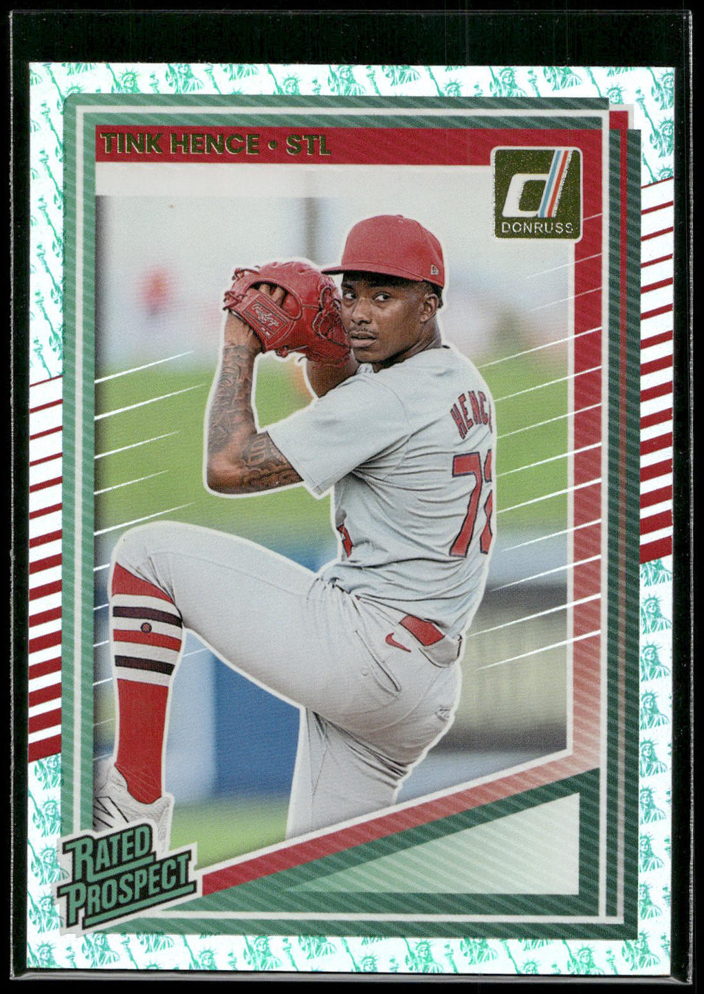2025 Donruss #166 Tink Hence Liberty