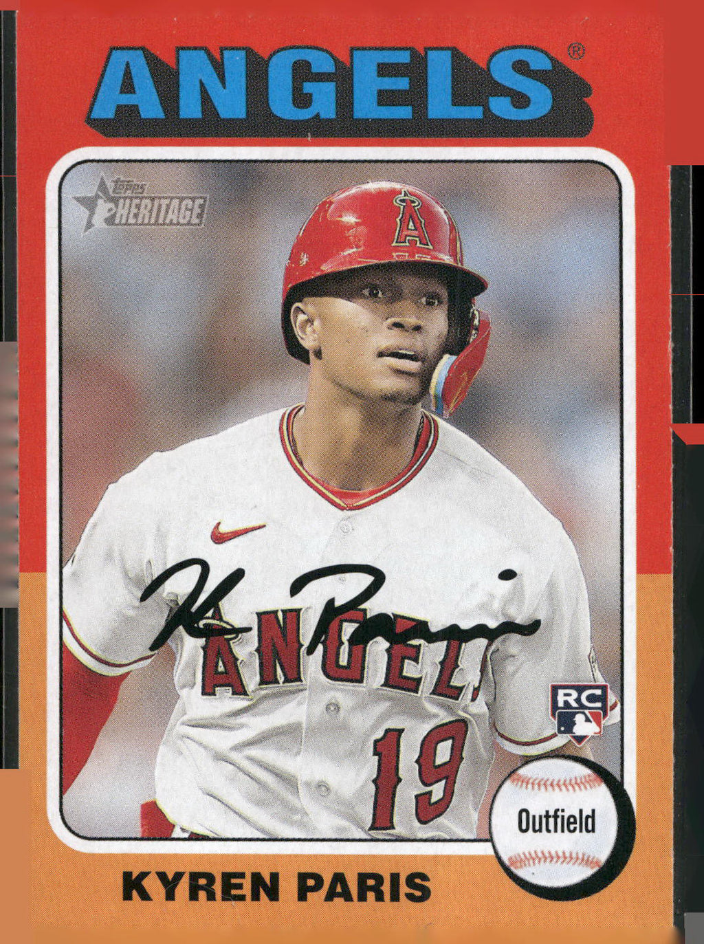 2024 Topps Heritage #447 Kyren Paris