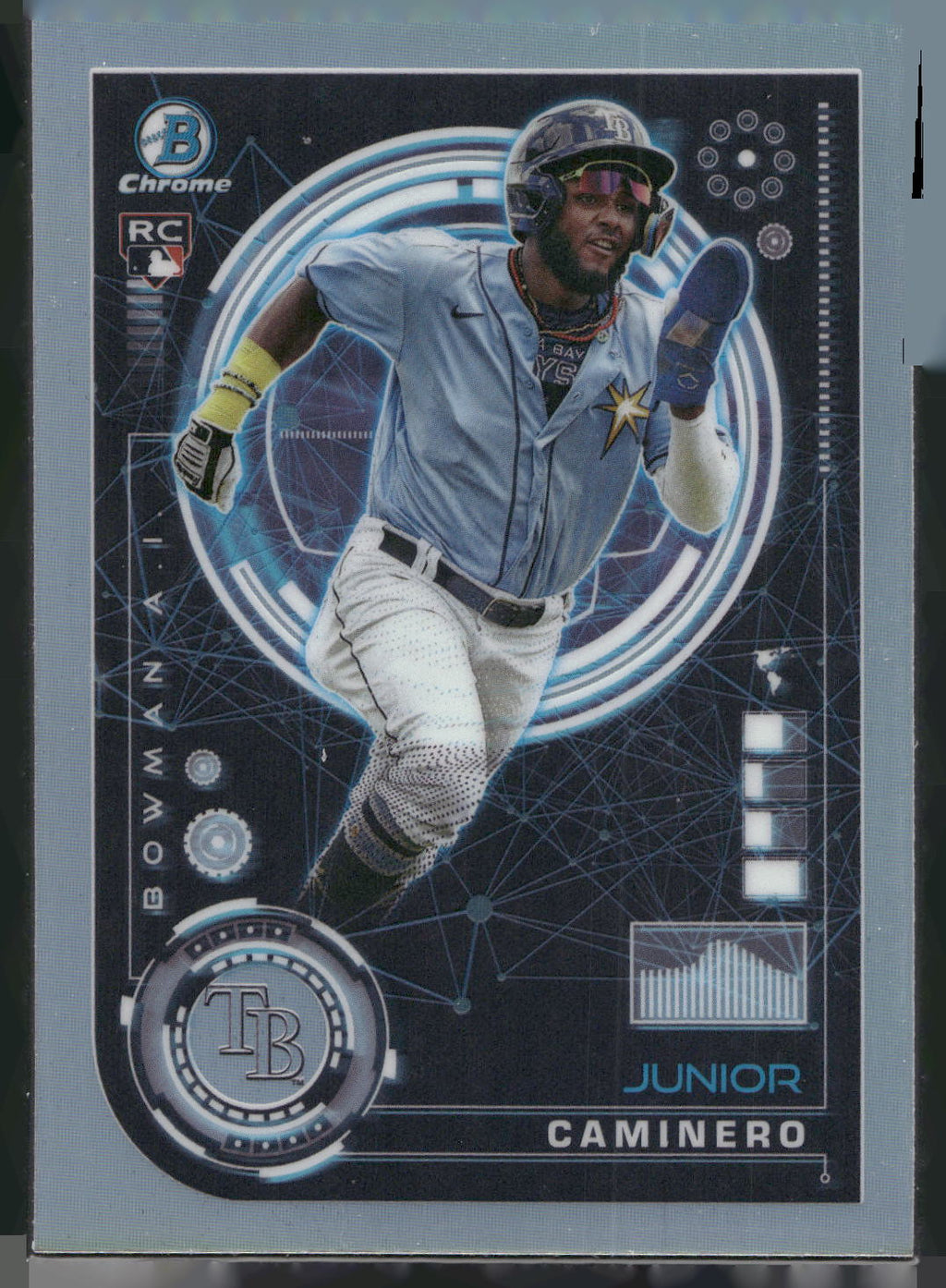 2024 Bowman #BAI-20 Junior Caminero Bowman A.I.