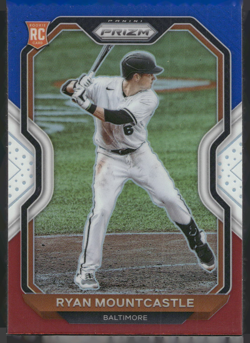 2021 Panini Prizm #131 Ryan Mountcastle Red/White/Blue Prizm