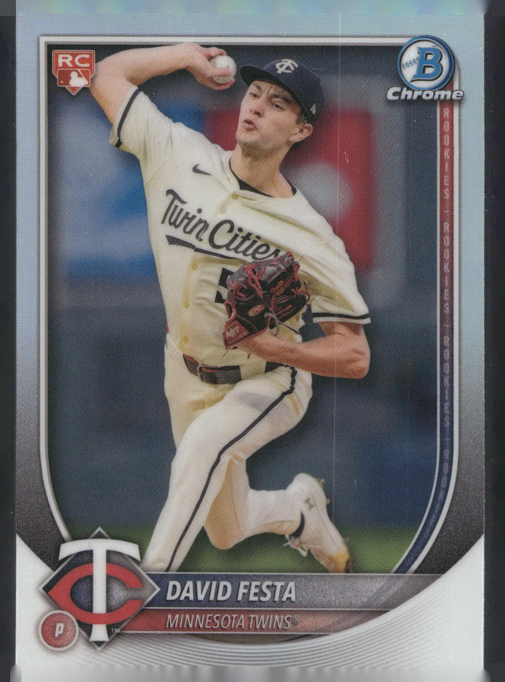 2025 Bowman Chrome #54 David Festa