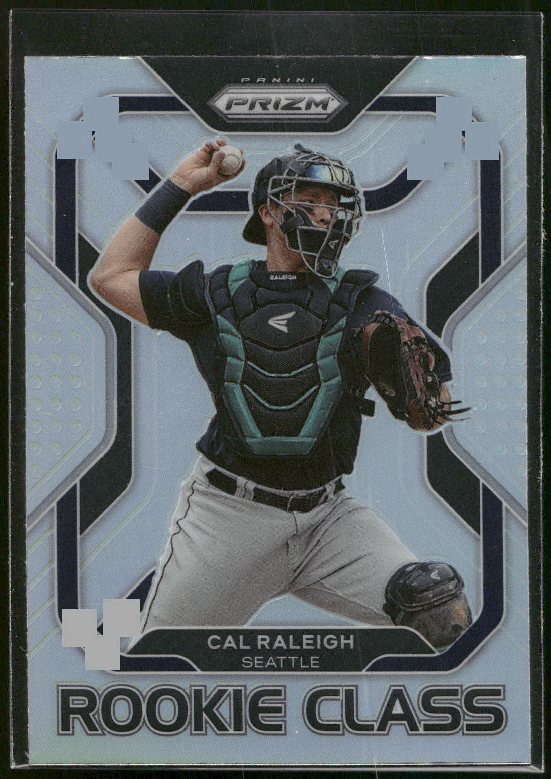 2022 Panini Prizm #RC-21 Cal Raleigh Rookie Class Silver Prizm