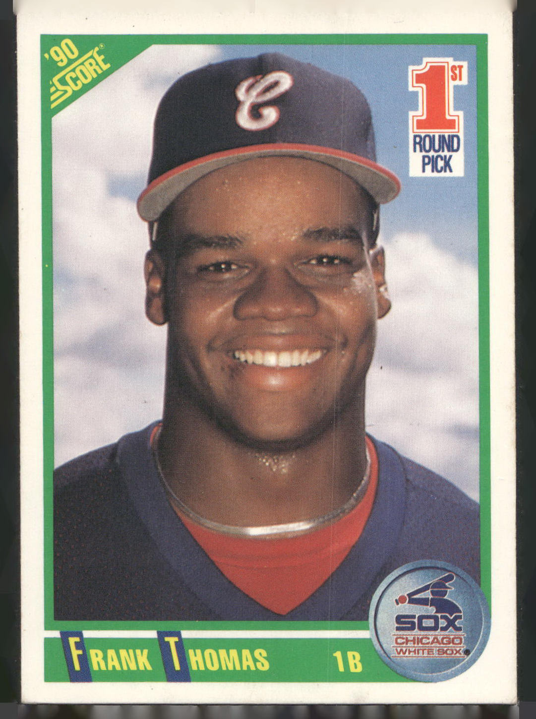 1990 Score #663 Frank Thomas