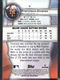 2023 Bowman Platinum #36 Francisco Álvarez Ice Foil