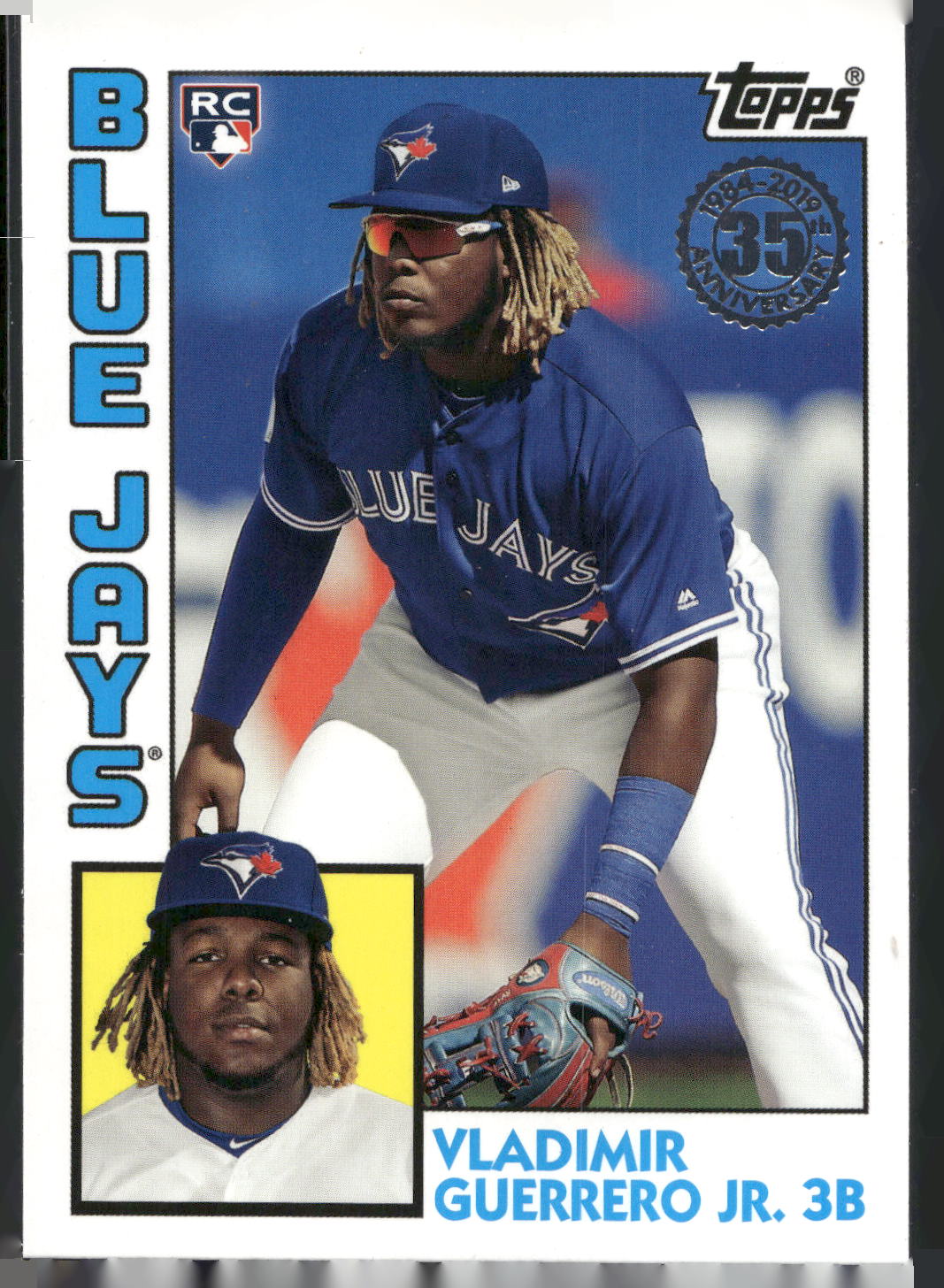 2019 Topps Update #84-10 Vladimir Guerrero Jr. 1984 Topps Baseball
