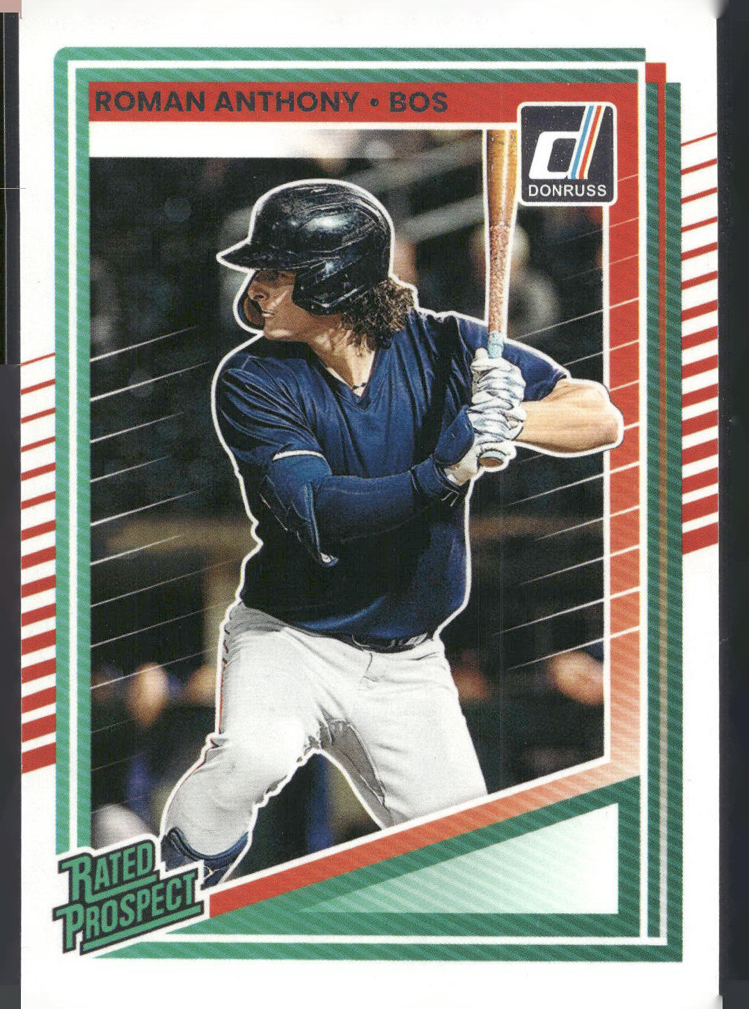 2025 Donruss #155 Roman Anthony Red and Blue