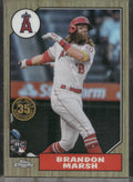 2022 Topps Chrome #87BC-18 Brandon Marsh 1987 Topps Baseball 35th Anniversary