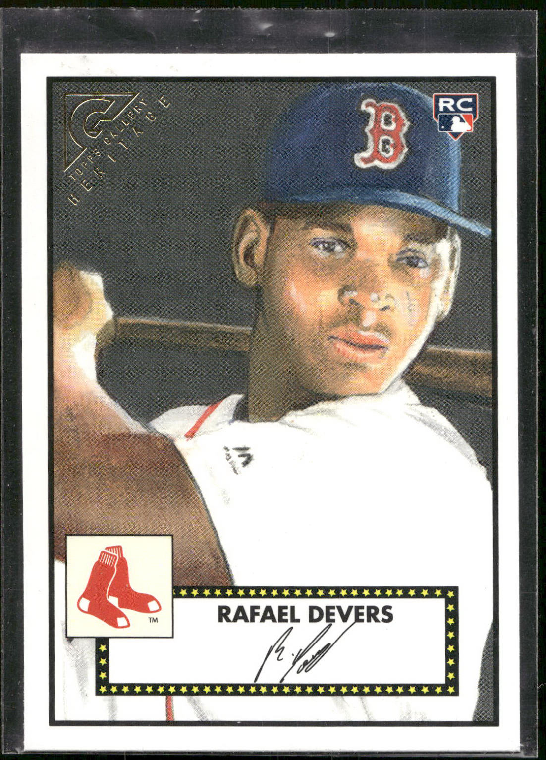 2018 Topps Gallery #H-2 Rafael Devers Heritage