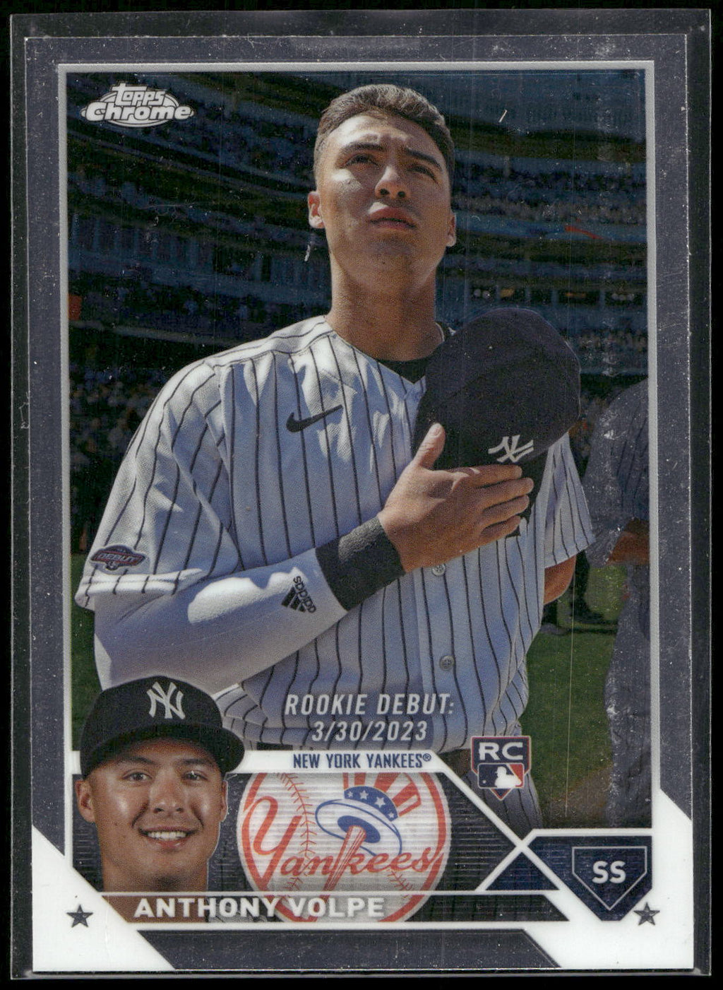 2023 Topps Chrome Update #USC35 Anthony Volpe