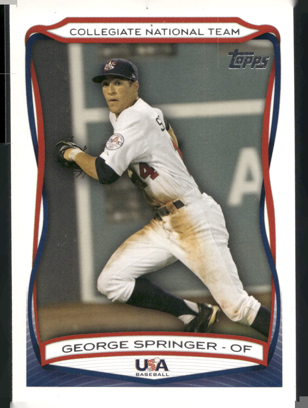2010 Topps USA Baseball #USA-41 George Springer
