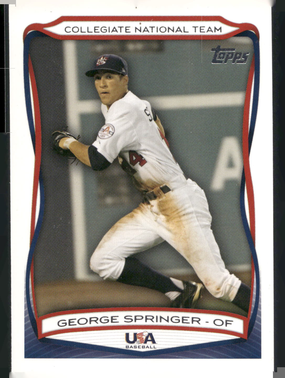 2010 Topps USA Baseball #USA-41 George Springer