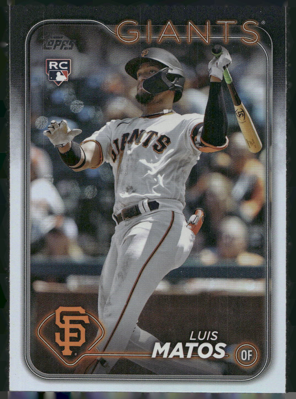 2024 Topps #28 Luis Matos Rainbow Foil