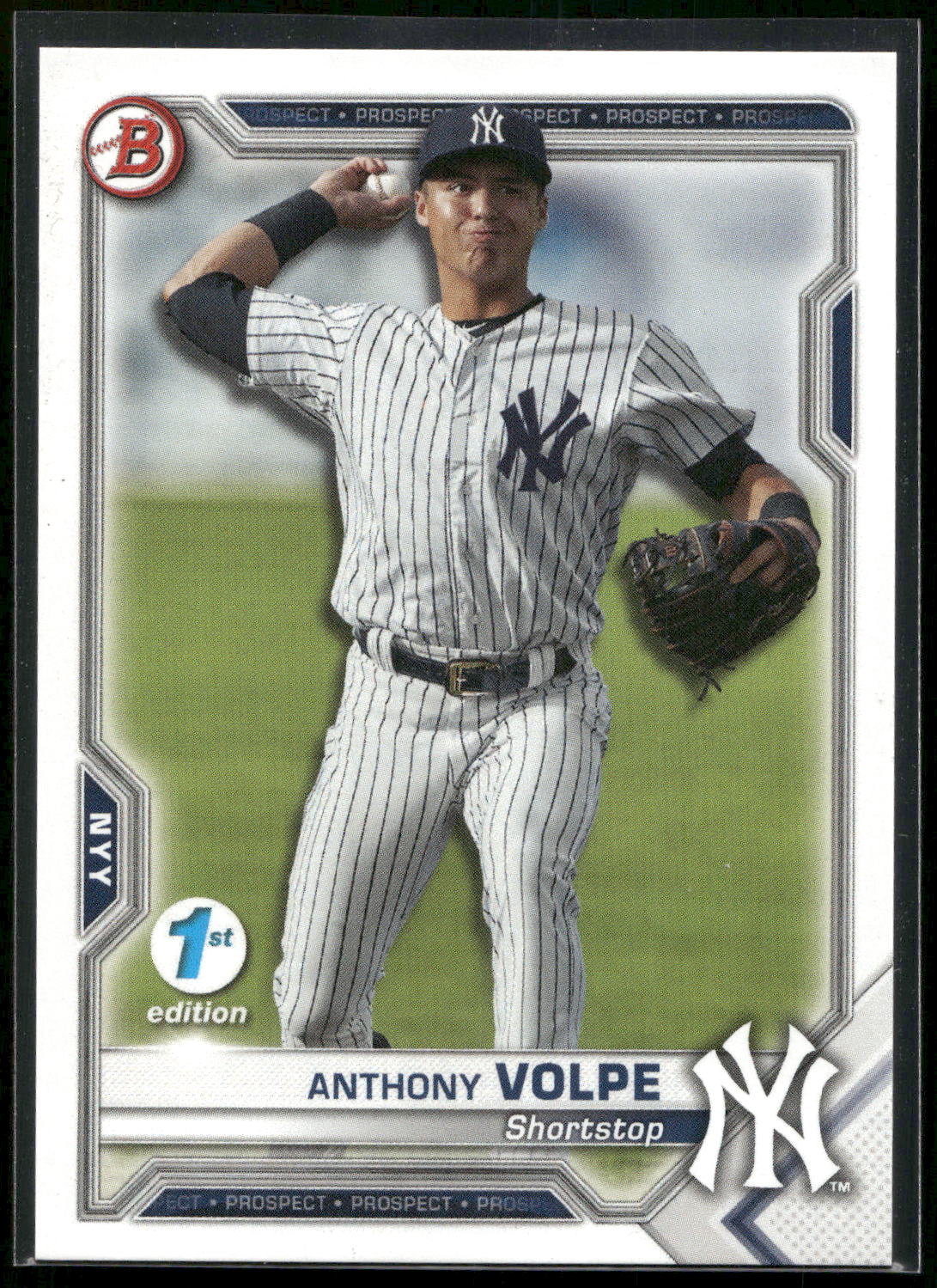 2021 Bowman 1st Edition #BFE-85 Anthony Volpe