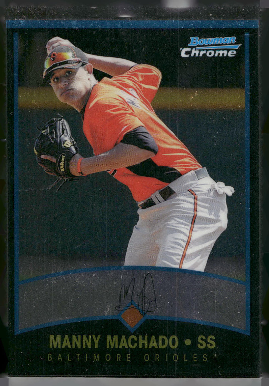 2011 Bowman Chrome #BCT17 Manny Machado Bowman Chrome Throwbacks