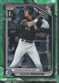 2024 Bowman #BCP-144 George Wolkow Chrome Prospects Lunar Glow Refractors