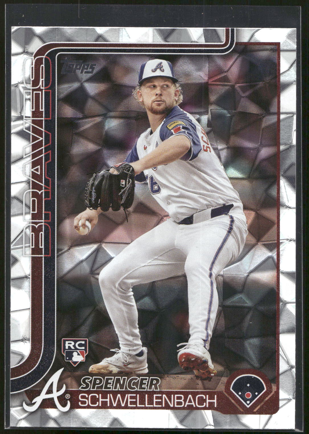 2025 Topps #103 Spencer Schwellenbach Diamante Foil