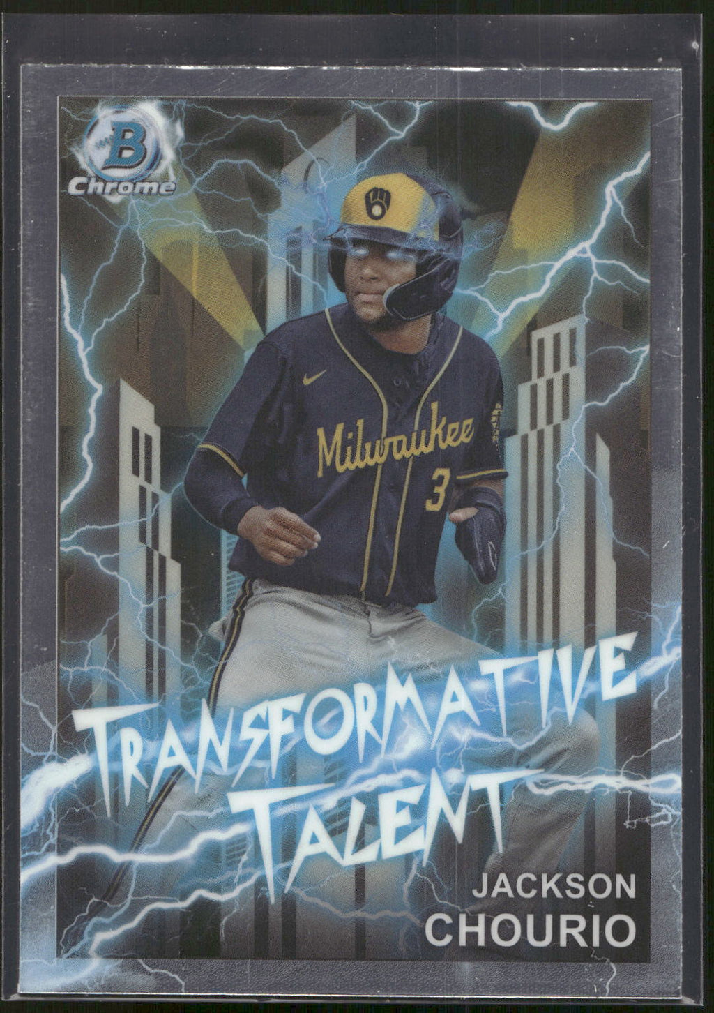 2023 Bowman Draft #TT-13 Jackson Chourio Transformative Talent