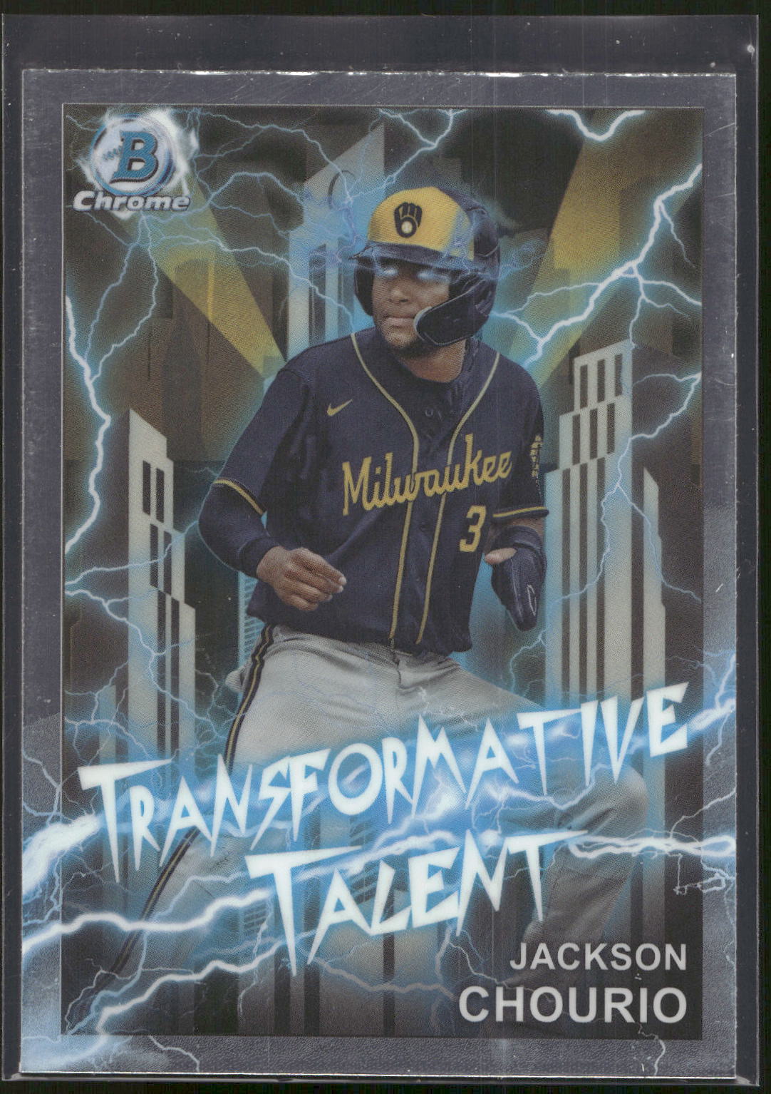 2023 Bowman Draft #TT-13 Jackson Chourio Transformative Talent
