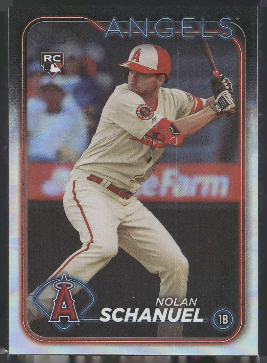 2024 Topps #53 Nolan Schanuel Rainbow Foil