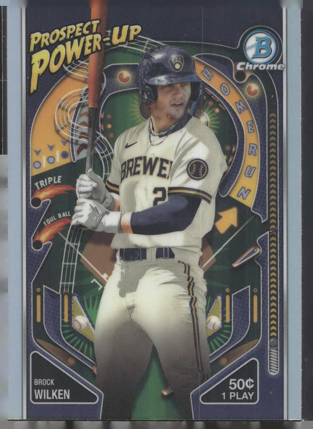 2024 Bowman #PP-7 Brock Wilken Prospect Power-Up