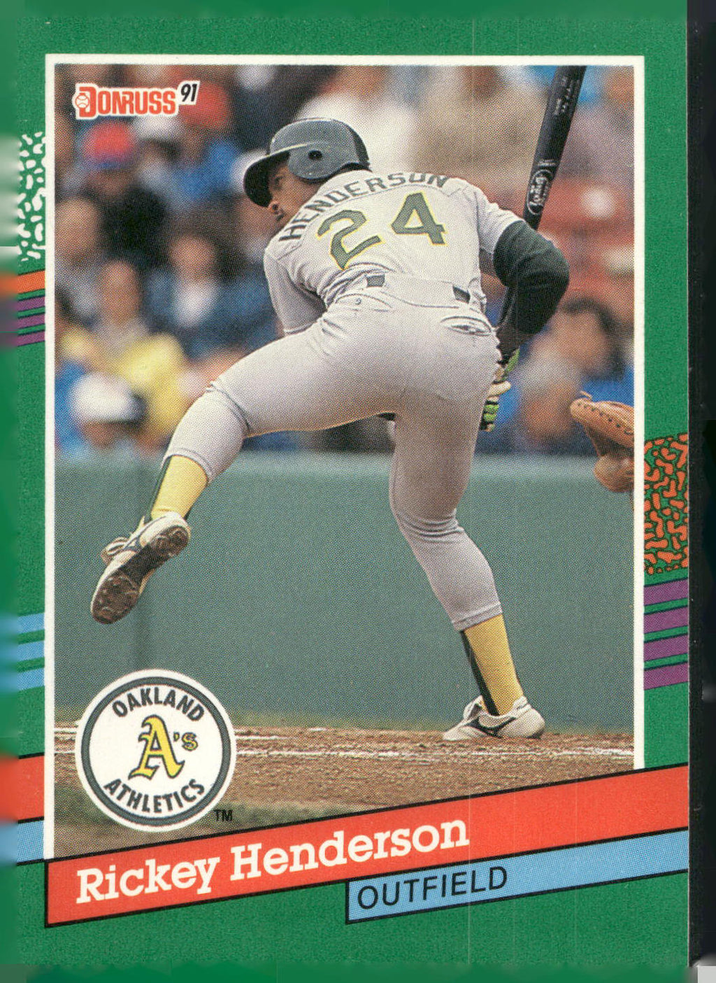 1991 Donruss #648 Rickey Henderson