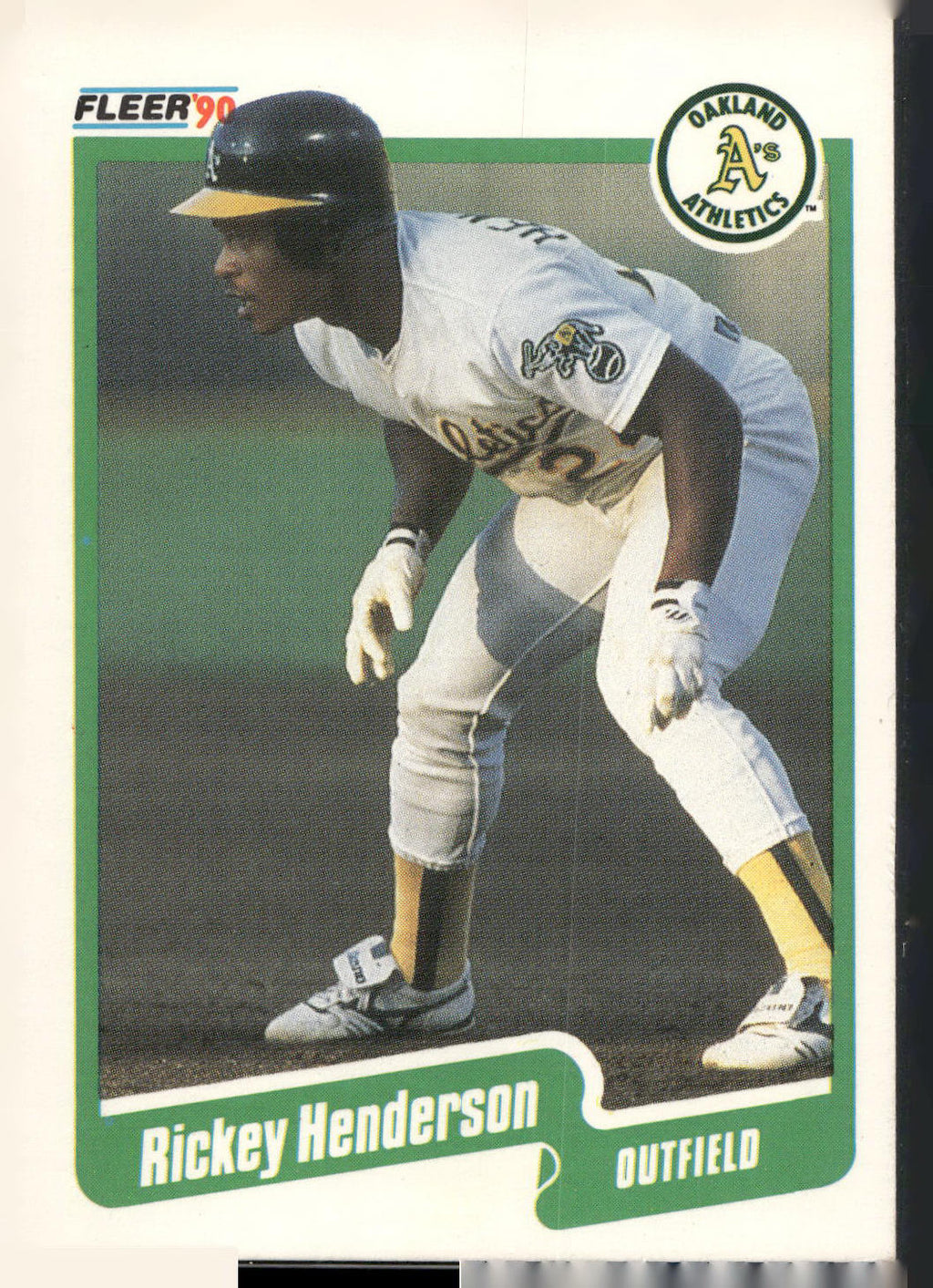 1990 Fleer #10 Rickey Henderson
