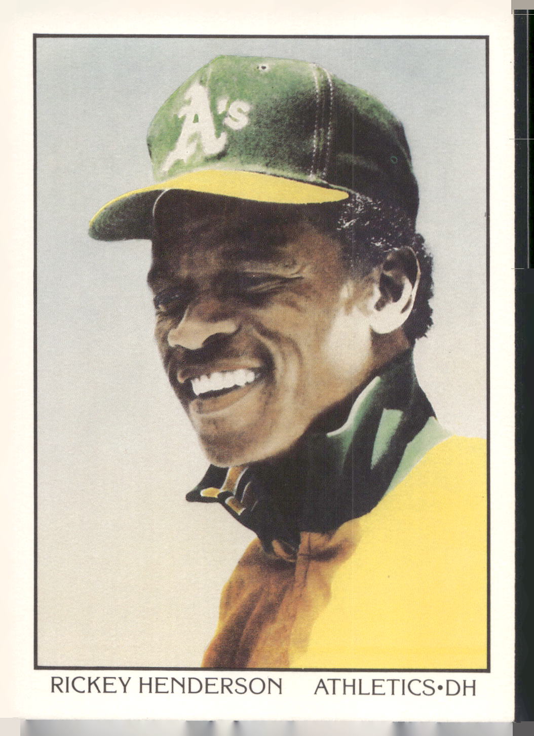 1990 Score #686 Rickey Henderson
