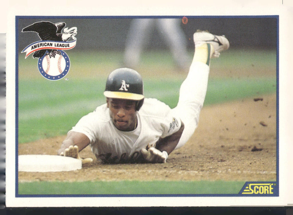 1990 Score #698 Rickey Henderson