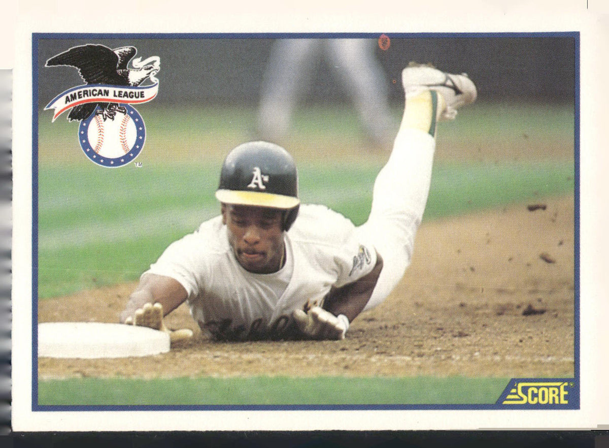 1990 Score #698 Rickey Henderson