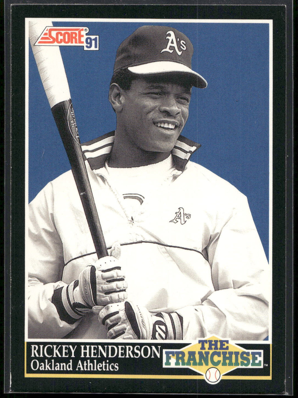 1991 Score #857 Rickey Henderson
