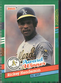 1991 Donruss #761 Rickey Henderson