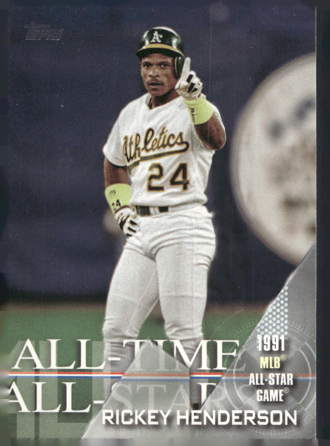 2017 Topps #ATAS-21 Rickey Henderson All-Time All-Stars