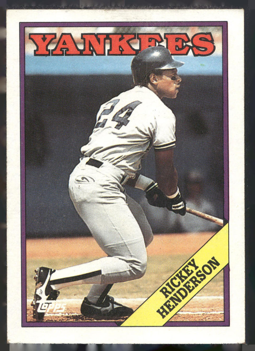 1988 Topps #60 Rickey Henderson