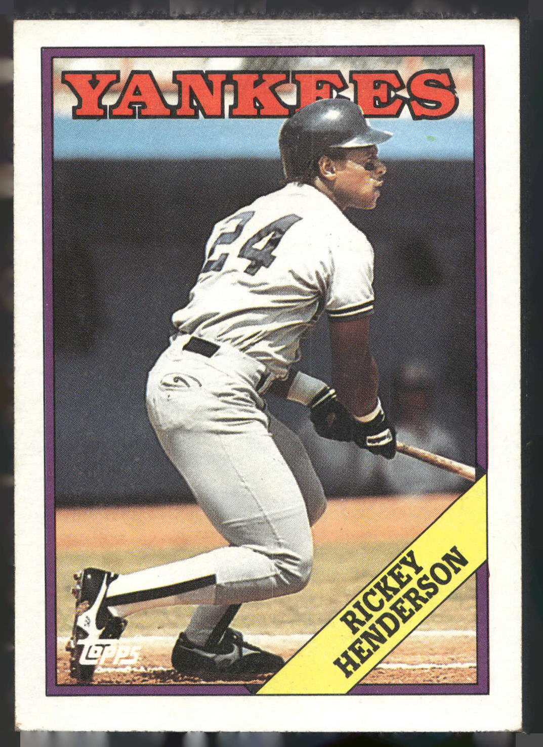 1988 Topps #60 Rickey Henderson