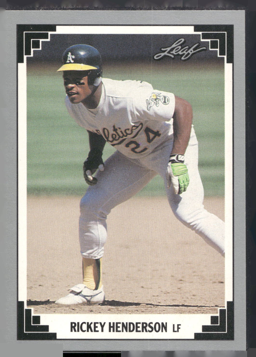1991 Leaf #101 Rickey Henderson