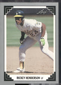 1991 Leaf #101 Rickey Henderson