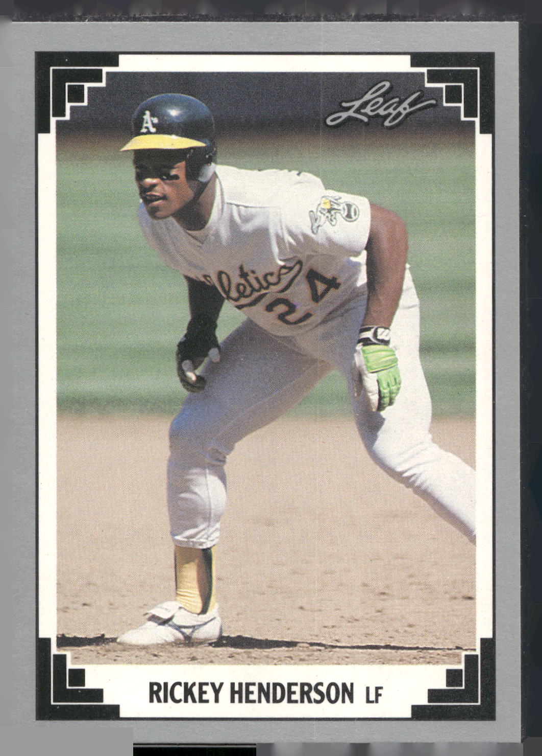 1991 Leaf #101 Rickey Henderson