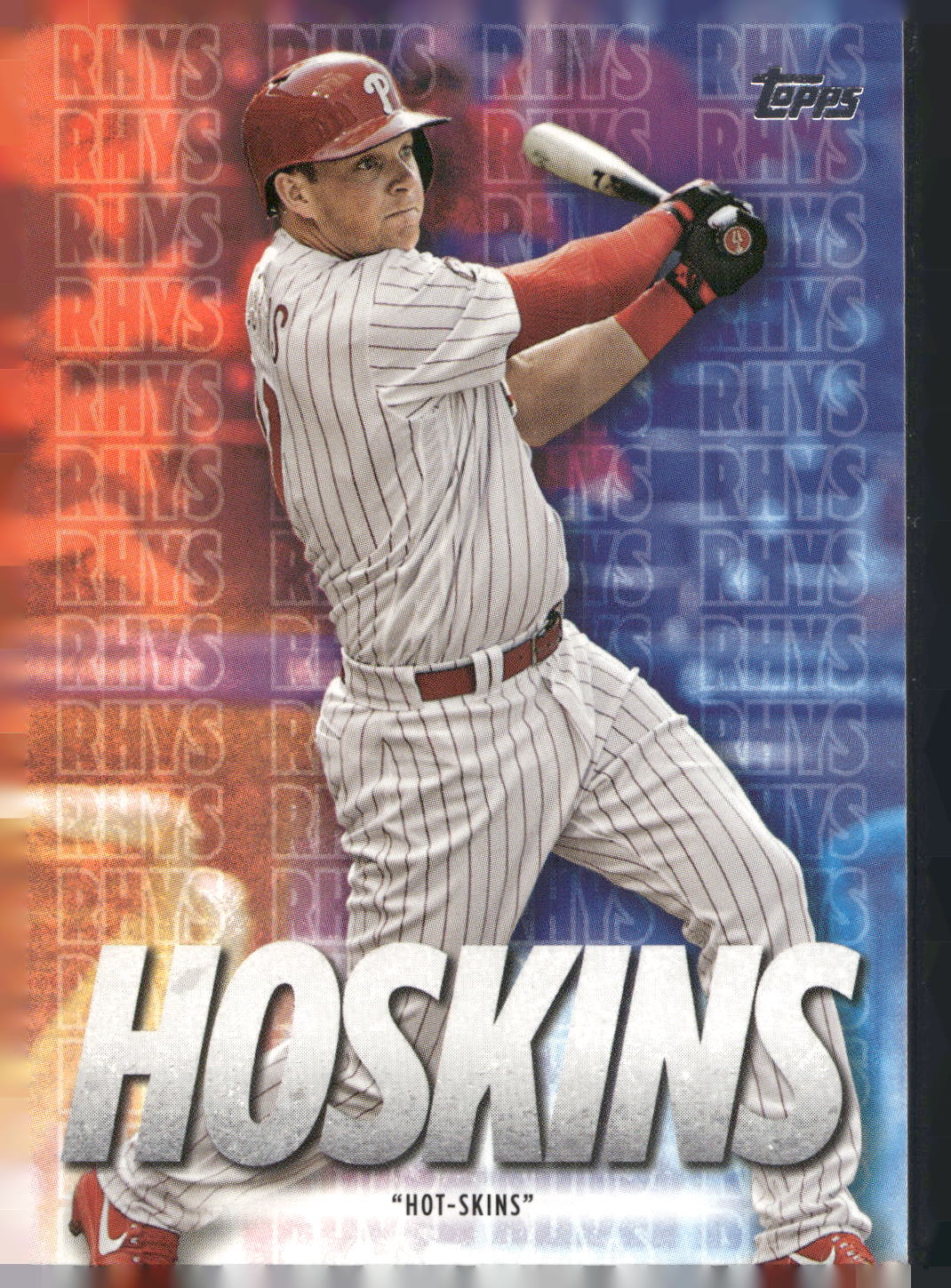 2020 Topps #RH-9 Rhys Hoskins Player Highlights Rhys Hoskins