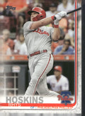 2019 Topps #279 Rhys Hoskins