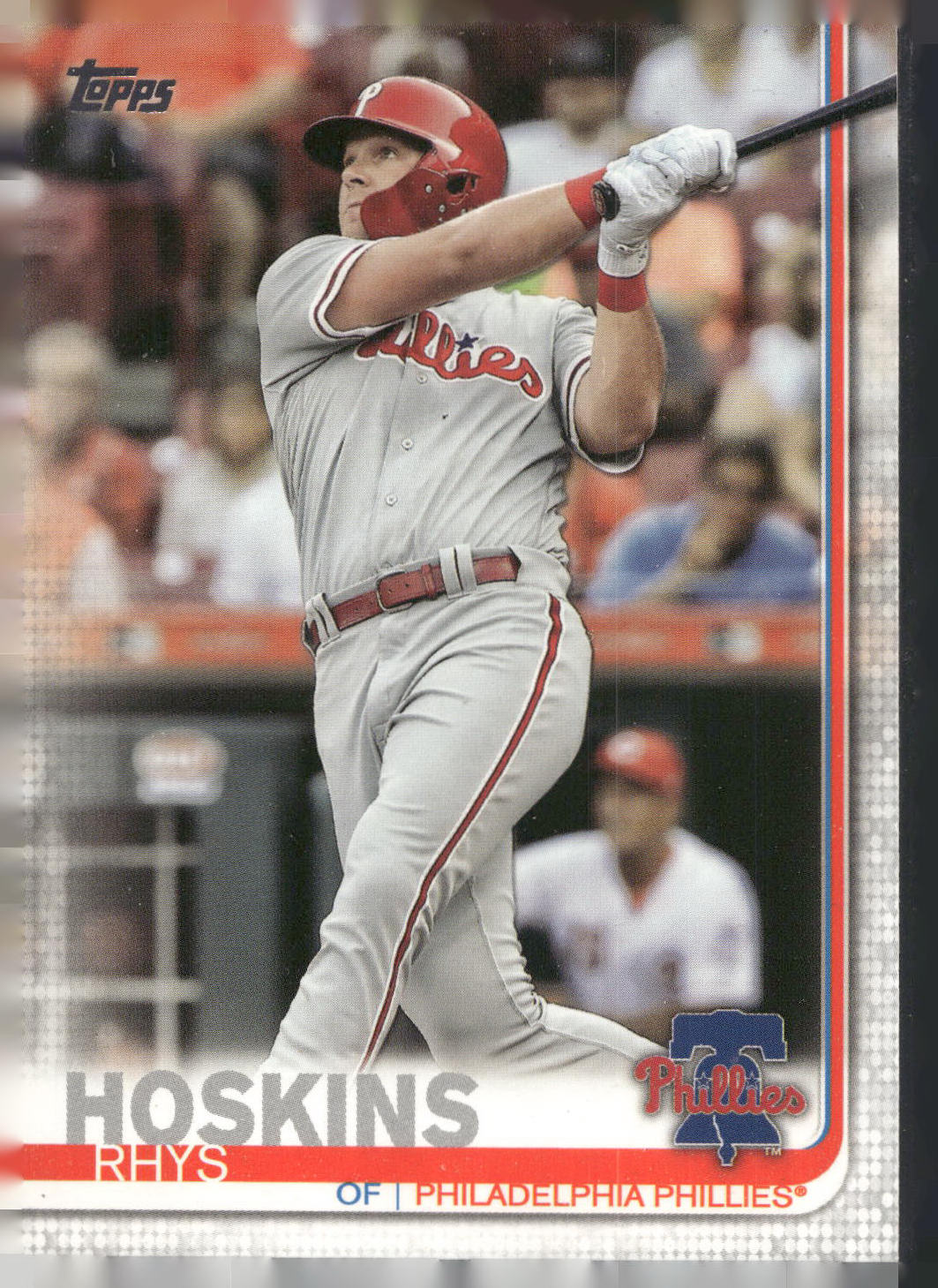 2019 Topps #279 Rhys Hoskins