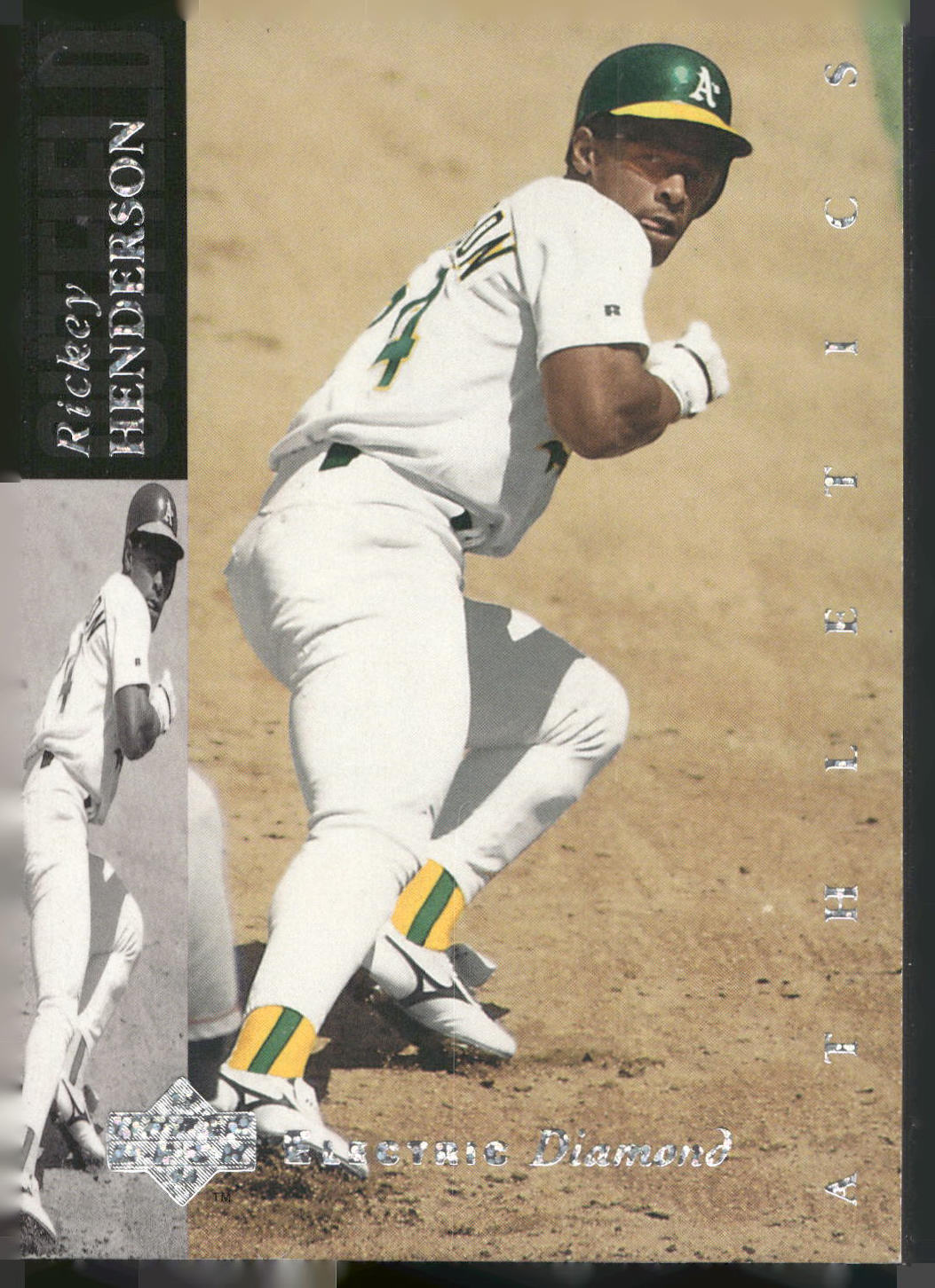 1994 Upper Deck #60 Rickey Henderson Electric Diamond